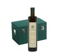Oleum Comitis - Olio Extra Vergine di Oliva 100% Italiano - Confezione Regalo in Legno con Bottiglia da 750 ml