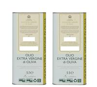 Oleum Comitis - Olio Extra Vergine di Oliva - 100% Italiano Estratto a Freddo - 2 Latte da 5 Litri