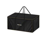 OLEVOLT Borsa per Cuscini da Giardino Sacca per albero di Natale Tessuto Oxford 600D Impermeabile Custodia per Cuscini da Giardino Borsa di Stoccaggio per Esterni con Cerniera 100x33x55cm