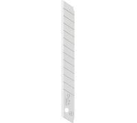 OLFA AB-10B - Pack de 10 cuchillas troceables 9 mm plateadas en blister