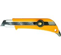 Olfa 4630857 Taglierino con Ruota di Bloccaggio con Apriscatole di Vernice, L 175 Mm, Lama 18 Mm