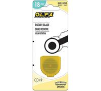 OLFA 9463 RB18-2 - Lame rotanti da 18 mm, confezione da 2, colore: argento