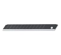 OLFA ABB-10B - Pack de 10 cuchillas troceables 9 mm negras
