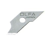 OLFA COB-1 - Pack de 15 cuchillas para cúter compás 5x24,5x0,5 mm plateadas