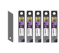 OLFA HBB20K Lame nere di ricambio per taglierina tipo H, 25 mm, 5 set, totale...