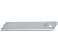 OLFA LSOL-10 - Pack de 10 cuchillas sólida 18 mm plateadas
