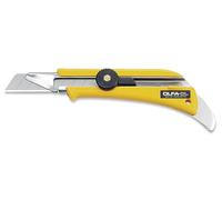 Olfa OL - Cutter con lama da 18 mm, blocco ruota e canale esteso, per tagliare diversi spessori