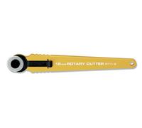 Olfa Quick-Change Rotary Cutter Taglierina rotativa a Cambio rapido, Plastica Lega di Acciaio, Giallo, 1 cm