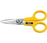 Forbice OLFA SCS-1 in ABS e lame acciaio inox per stoffe leggere made in Japan