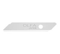 OLFA TSB-1 - Pack de 5 cuchillas para TS-1 35x6x0,3 mm plateadas