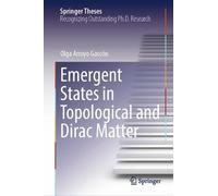 Olga Arroyo Gas Emergent States in Topological and Dirac Mat (Copertina rigida)