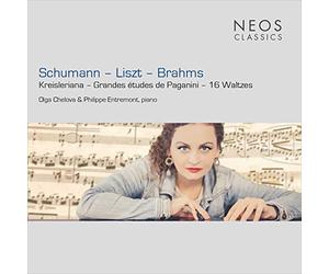 Olga Chelova, Philippe Entremont - Schumann - Liszt - Brahms