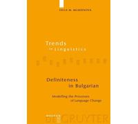 Olga M. Mladenova Definiteness in Bulgarian (Copertina rigida)