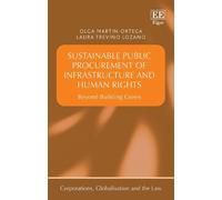 Olga Martin-Ort Sustainable Public Procurement of Infrastruct (Copertina rigida)