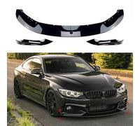 Olgyn Piastra Divisoria Per Labbro Del Diffusore Della Lama Dello Spoiler Del Paraurti Anteriore Dell'Auto Per Bmw Serie 4 F32 F33 F36 435I M Sport 2014-2020, Kit Corpo Per Labbro Del Paraurti An