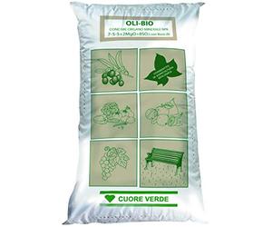 Oli-BIO KG25 -CONCIME per OLIVI Biologico ULIVI,ORTAGGI,Frutti E VIGNETI.E' Un concime Organo Minerale NPK con magnesio e microelementi. Consentito in Agricoltura Biologica.