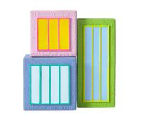 Oli&carol Giocattolo Per Bambini X Peter Halley Stacking Blocks