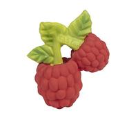 Oli & Carol - Massaggiagengive in gomma naturale, Valery the Raspberry, 8 cm