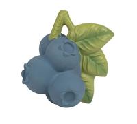 Oli & Carol - Gomma Naturale Baby Massaggiagengive, Jerry Il Mirtillo, 8 cm