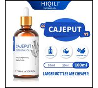 Oli essenziali di Cajeput puri al 100%, olio floreale di Premuim da 100ML per diffusore, umidificatore, massaggio, miglioramento della digestione, purificazione dell'aria