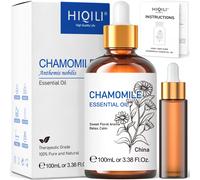 Oli essenziali di camomilla da 100 ml, olio floreale puro al 100% per diffusore, umidificatore, massaggio, San Valentino, regali per la mamma e il padre Vanilla