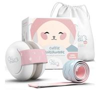 Oli-Melo Casco antirumore per bambino: protezione dell'udito, miglioramento del sonno, aereo, certificato CE, fasce antiscivolo, protegge le orecchie fino a 34 dB, neonati, bambini fino a 36 mesi