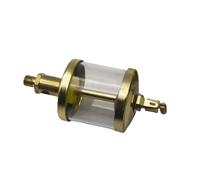 Oliatore a goccia con vista di placcatura in rame OD32-100mm, valvola a spillo del lubrificatore, tazza di riempimento deII'olio, 1 pz.(1/4inch*50mm)