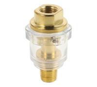 Oliatore Automatico Mini per Utensili Pneumatici, da 1/4 Pollice | Installazione Diretta, Lubrificazione Continua, Officina e Manutenzione Compressore, per Cricchetti ad Aria
