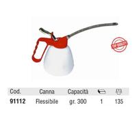 OLIATORE OMMA IN PLASTICA CANNA FLESSIBILE GR.300