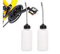 Oliatore per Aghi,2 Bottiglie Ungitrici per Macchine da Cucire - Applicatore di Precisione da 120ML con Beccuccio Lungo per Fili Turbina Uso Domestico Hobby Creativi Automotive Industriale