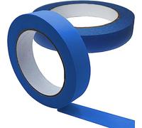 Olicky Nastro per mascheratura, Nastro Adesivo per Pittura Pareti, Multiuso Nastro di carta blu (23mm x 40m, 2 Rotoli)