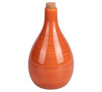 Oliera 876 ml in Ceramica Tappo in Sughero, Dulce de Leche, Tinte Uniche