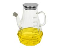 Oliera 900 ml in vetro borosilicato e tappo in acciaio inox