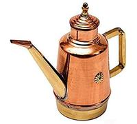 Oliera artigianale in rame e ottone 0,45 l per pizzeria e ristorante, Cucina Professionale