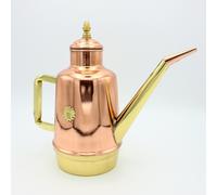 Oliera artigianale in rame e ottone da cucina modello Napoli pizzeria ristorante