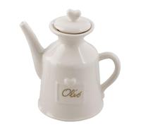 OLIERA in ceramica BIANCA 12 cm in scatola regalo BOMBONIERA 1FIN
