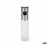Oliera La Mediterránea Luxe Trasparente Argentato Vetro 100 ml [24 Unità]