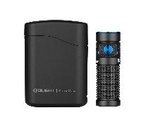 Torcia EDC Olight Baton 4 Premium | Potenza 1300 lumen | Caricabatterie wireless incluso | Autonomia di 190 giorni (nero)
