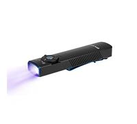 OLIGHT Arkfeld UV Lampada EDC Ricaricabile a Luce Bianca e Lampada Combinata Funzionale LED IPX7 e Test di Caduta da 1 m per Lavori all'aperto e Situazioni di Emergenza (Nero NW)