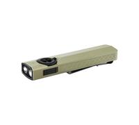OLIGHT ArkPro Ultra 1.700 Lumen Torcia Manuale Ricaricabile a 4 in 1 con LED Bianco, Luce UV e Luce Verde, con ArkBeat, Perfetta per Controlli, Lavori e Posizionamento (Verde Oliva)