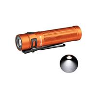 OLIGHT Baton 3 pro max Portatile LED Torcia Ricaricabile, Alta Potenza 2500 lumen 145 Metri, 6 Modalità di illumizione, Adatta per Campeggio, Escursionismo, Emergenza (Arancione CW)