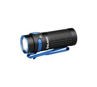 OLIGHT Baton 4 EDC 1300 Lumen Torcia LED Ricaricabile Piccola Torcia tascabile con Indicatore Microperforato per Esterno, Interno e Emergenza (nero)