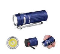 OLIGHT Baton 4 Standalone Torcia Tascabile EDC Compatta e Potente 1300 lm Cruscotto Elegante Pulsanti Laterali in Metallo Adatta per Viaggi Quotidiani e All'aperto (Blu)