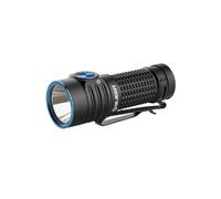 OLIGHT BatonTurbo Torcia 1000 Lumen e 510 Metri di Alcance LED Portatile Ricaricabile ad Alta Potenza per Illuminazione Notturna, Campeggio, Escursionismo, Explorazione di Grotte e Uso Domestico(Nero)