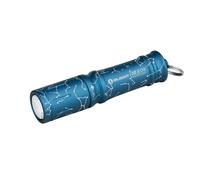 OLIGHT I3E EOS Torcia Portachiavi Mini Impermeabile IPX8, LED 90 Lumen Gittata 44m Lente TIR Batteria AAA Inclusa Per Campeggio Escusione Caccia pesca Emergenza Sport All'apert (Blu Galattico)