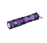 OLIGHT I3E EOS Torcia Portachiavi Mini Impermeabile IPX8, LED 90 Lumen Gittata 44m Lente TIR Batteria AAA Inclusa Per Campeggio Escusione Caccia pesca Emergenza Sport All'apert (Fantasma di Halloween)
