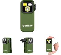 OLIGHT Oclip Pro Luce di Emergenza a Clip Mini Torcia 500LM IPX6 Compatto e Leggero Tre Sorgenti Luminose per l'Illuminazione Quotidiana e le Luci di Segnalazione di Sicurezza (Verde)