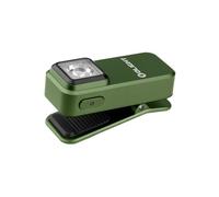 OLIGHT Oclip Sorgente Rossa e Bianca 300lm Lampada a Clip Ricaricabile con Aspirazione Magnetica e Foro di Aggancio Impermeabile IPX5 Escursionismo Campeggio e Alpinismo (Verde)