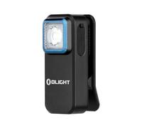 OLIGHT Oclip Torcia ad angolo retto per bicicletta, 300 lm, luce bianca e rossa (nero)