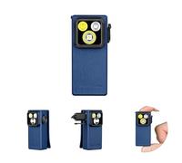 OLIGHT Oclip Ultra 530 Lumen 130m Torcia Mini Torcia Compatta a Clip Tripla Sorgente Luminosa con Luce UV OAL Realizzata in Lega di Alluminio Resistente e Infrangibile (Blu)